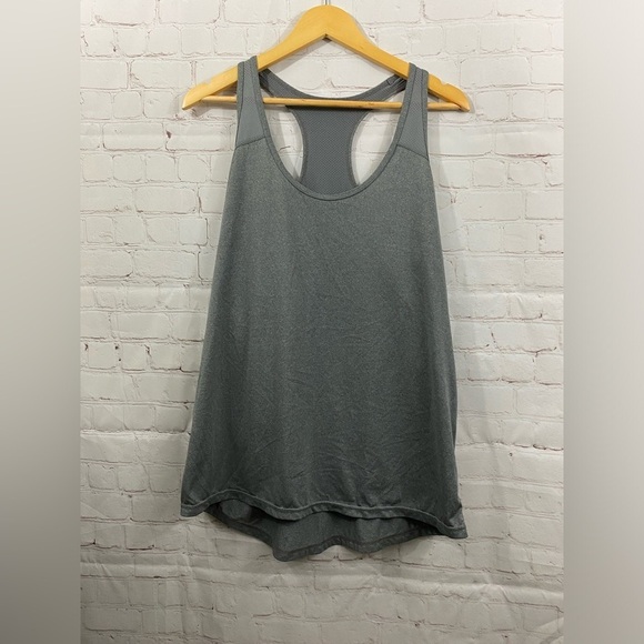 Xersion Gray Razorback Tank Top Womens Plus Size XXL 100% Polyester - Picture 1 of 3